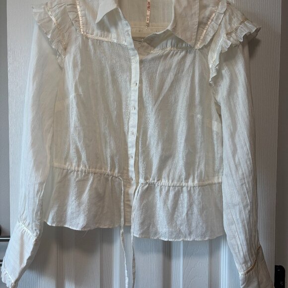 Free People Tops - Free People Daybreak Blouse XS NWT